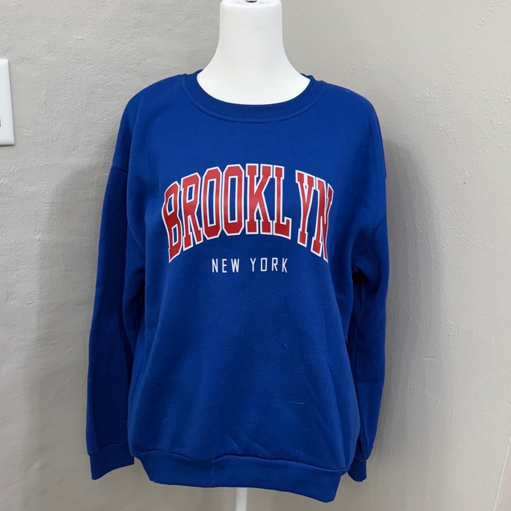 Blue Brooklyn New York Sweatshirt